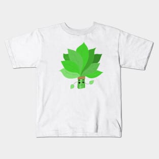 Spinach cute funny cartoon Kids T-Shirt